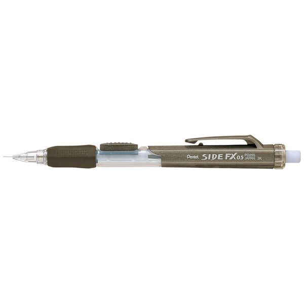 Pentel Side FX PD255 Mechanical Pencil 0.5mm Black