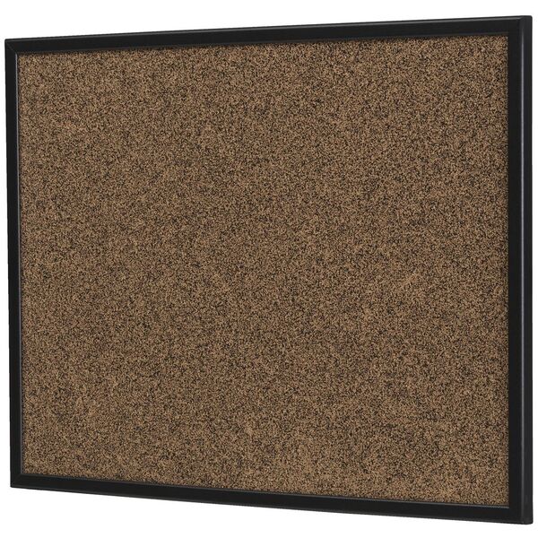 Quartet Black Frame Corkboard 900 x 600mm