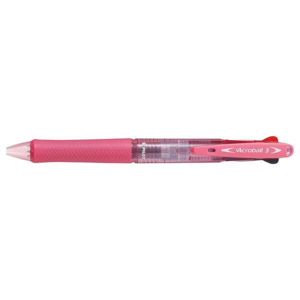 Pilot Acroball 3 Colour Ballpoint Pen 0.7mm Pink