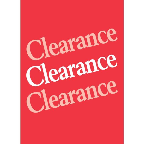 QuikStik Clearance A4 Sign 10 Pack