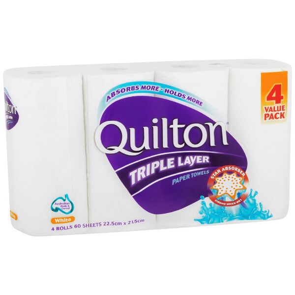 Quilton Paper Towel 4 Pack