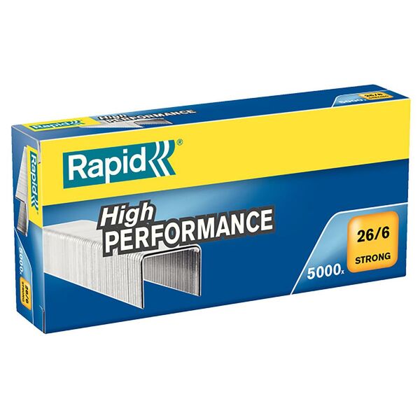 Rapid Strong Staples 26/6mm 5000 Pack