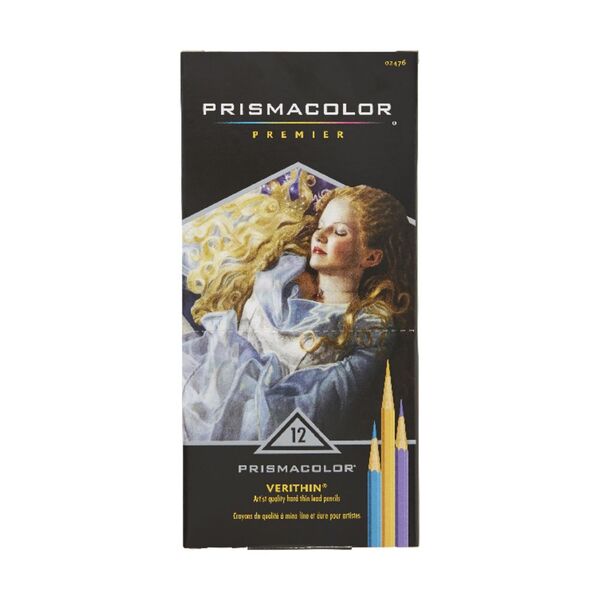 Prismacolor Verithin Coloured Pencils 12 Pack
