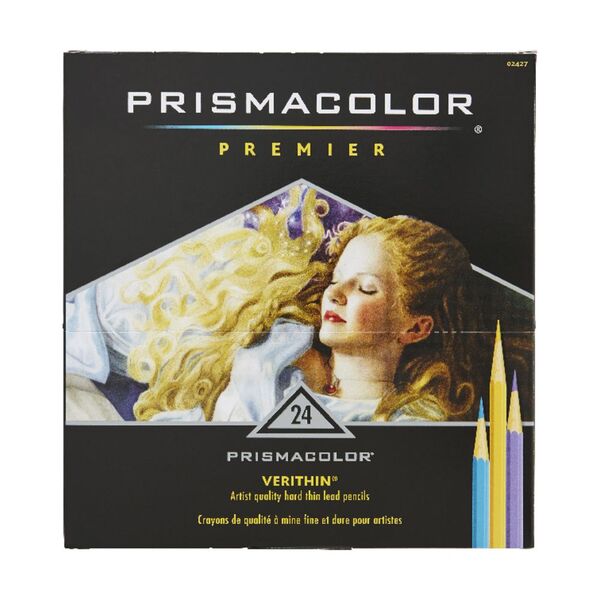 Prismacolor Verithin Coloured Pencils 24 Pack