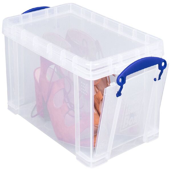 Really Useful Box 8L Open Front Clear Box