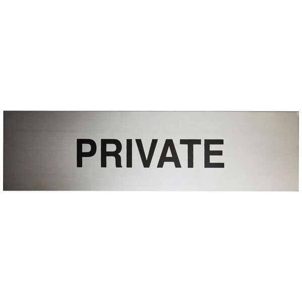 Sandleford Private Sign 200 x 50 x 0.6mm