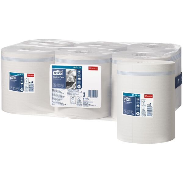 Tork M2 Wiping Paper Centrefeed Roll 6 Pack