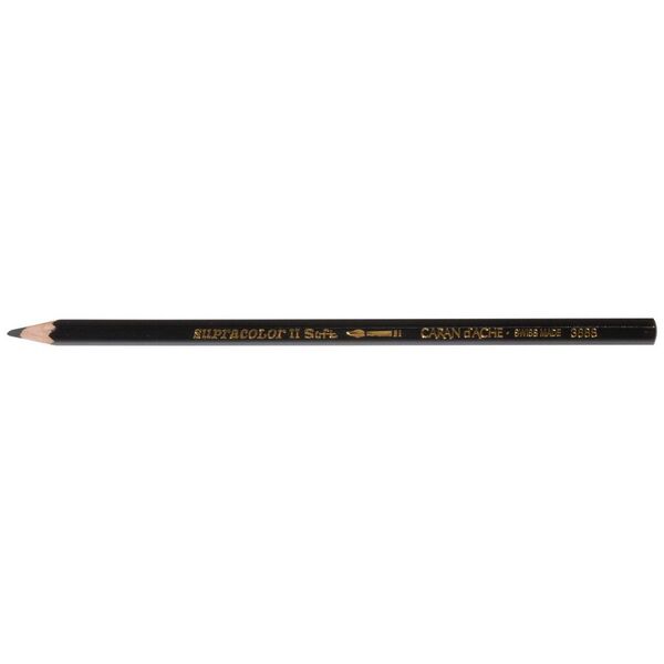 Caran d'Ache Supracolor Soft Aquarelle Pencil Black