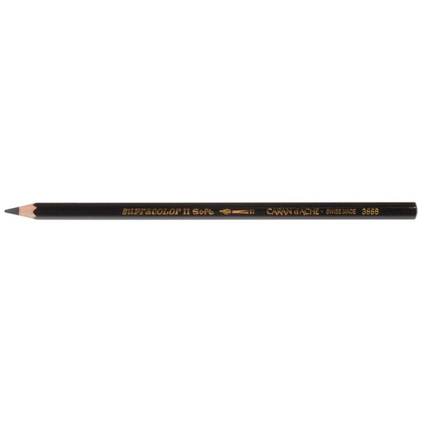 Caran d'Ache Supracolor Soft Aquarelle Pencil Ivory Black