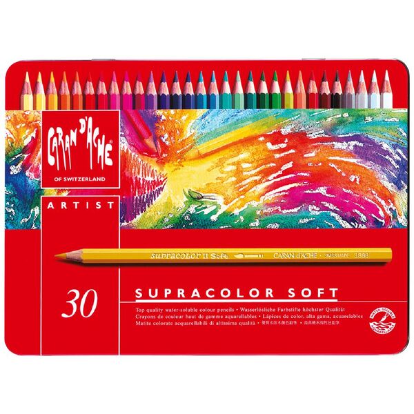 Caran d'Ache Supracolor Pencils Assorted 30 Pack