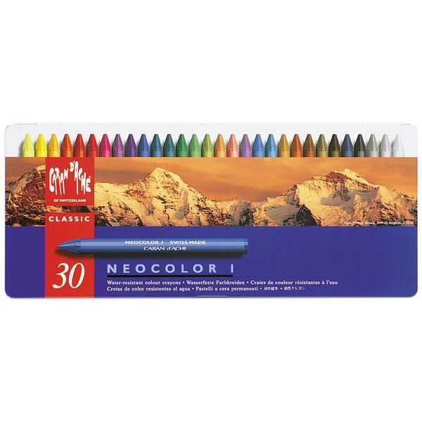Caran d'Ache Neocolor Pastels Assorted 30 Pack