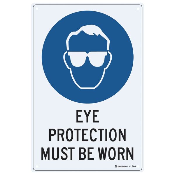 Eye Protection Sign 30 x 45cm