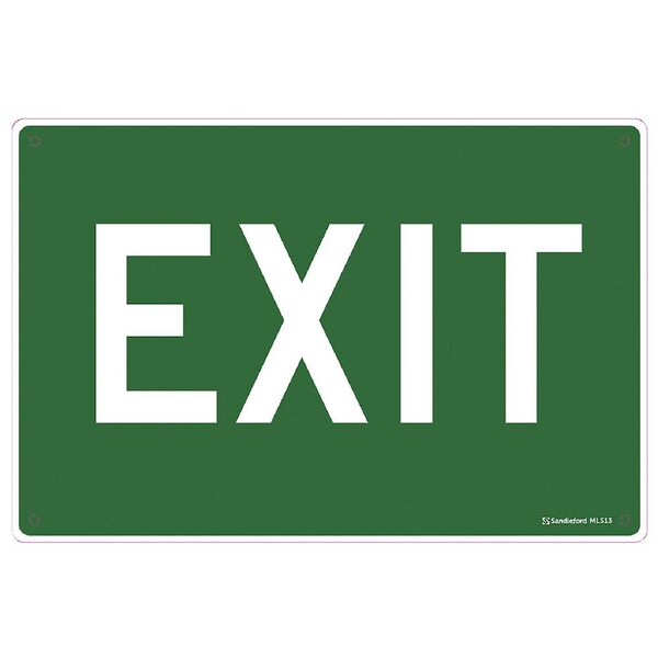 Exit Sign 300 x 450mm