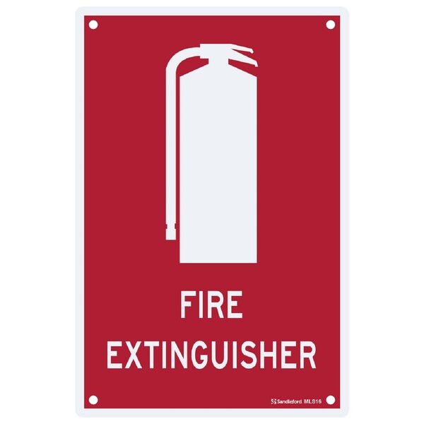 Fire Extinguisher Sign 30 x 45cm