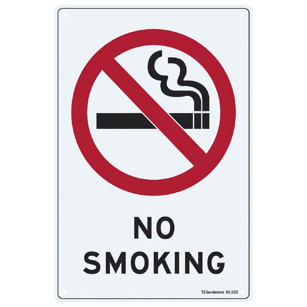 No Smoking Sign 30 x 45cm