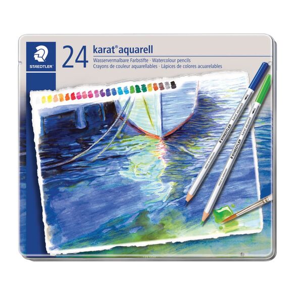 Staedtler Karat Aquarell Watercolour Pencils 24 Pack