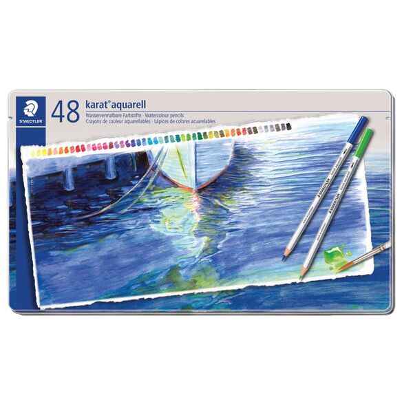 Staedtler Karat Aquarell Watercolour Pencils 48 Pack