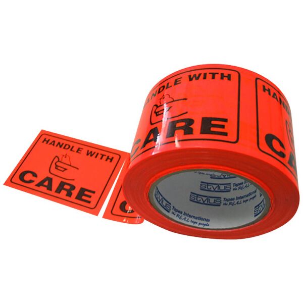 Hystik Handle with Care Tape  72mm x 50m