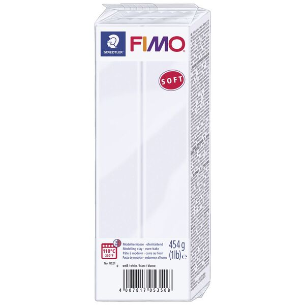 Staedtler FIMO Soft Polymer Clay Block 454g White
