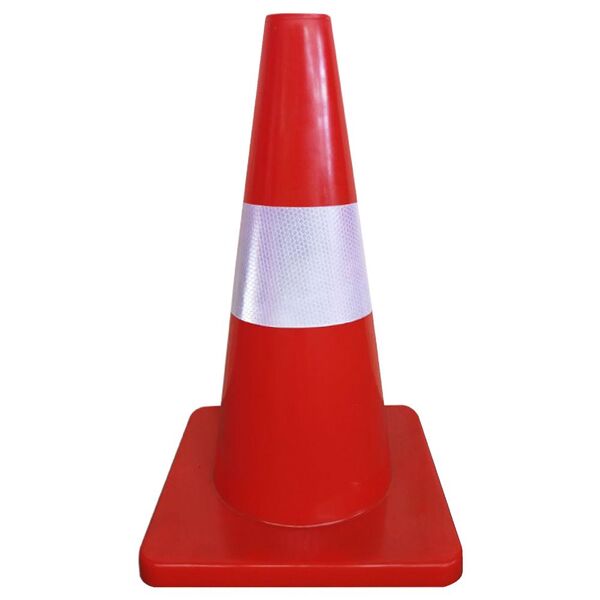 Hi-Vis Traffic Cone with Reflective Band 450mm
