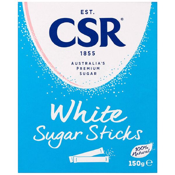 CSR White Sugar Sticks 3g x 50 Pack