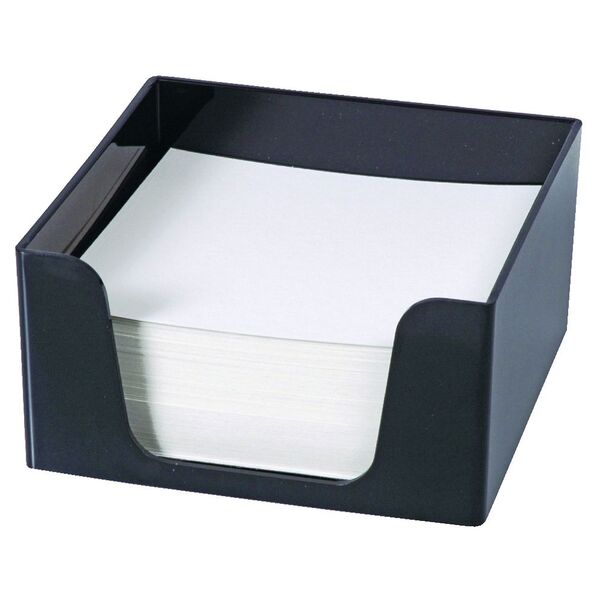 Esselte SWS Memo Cube with Paper Black