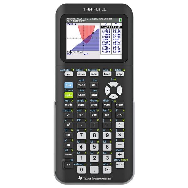 Texas Instruments Graphing Calculator TI-84 Plus CE