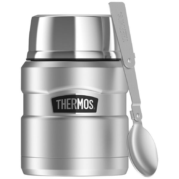 Thermos Vacuum Insulated Food Jar 470mL Silver