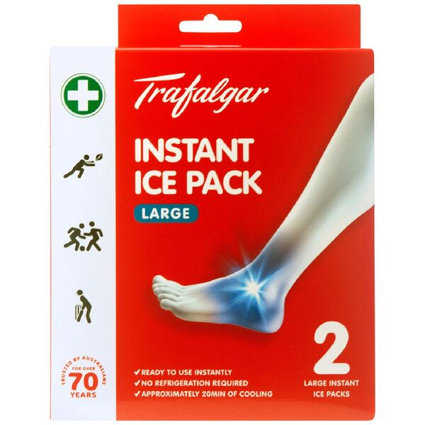 Trafalgar Instant Ice Pack Large 2 Pack