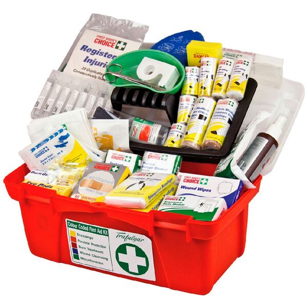Trafalgar National First Aid Kit Poly Case