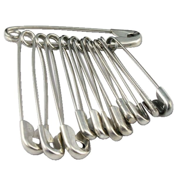 First Aiders Choice Safety Pins Assorted 12 Pack