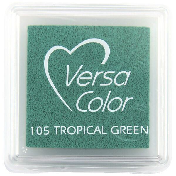 Tsukineko VersaColor Small Ink Pad 105 Tropical Green
