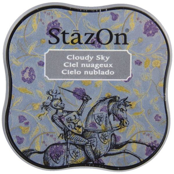 Tsukineko StazOn Ink Pad 34 Cloudy Sky