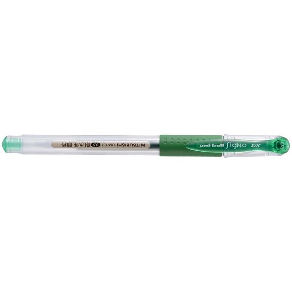 Uniball Signo DX Rollerball Gel Pen Green