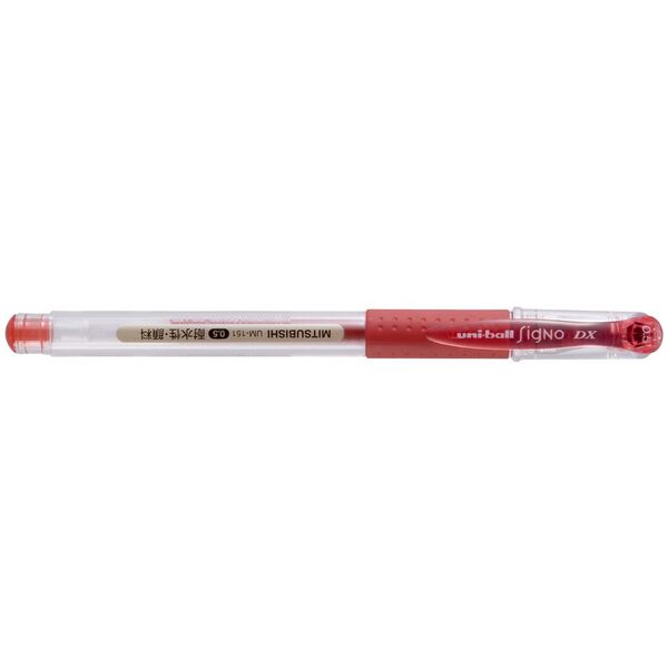 Uniball Signo DX Rollerball Gel Pen Red
