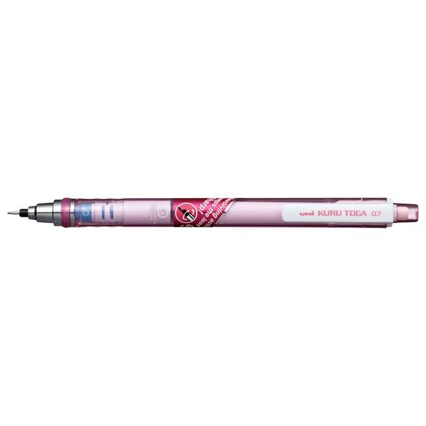 Uni Kuru Toga Mechanical Pencil 0.7mm Pink