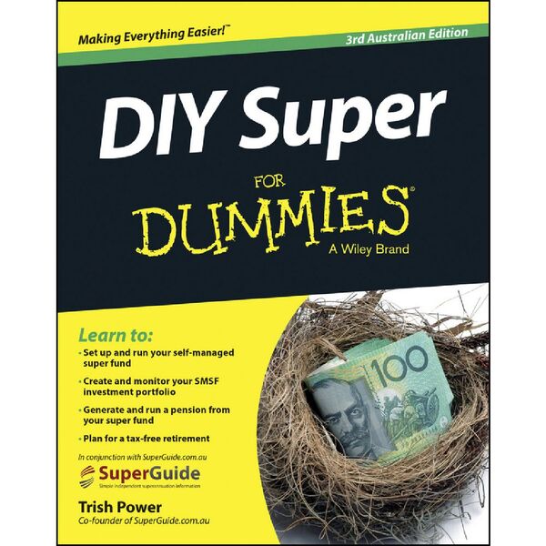 DIY Australian Super For Dummies Book