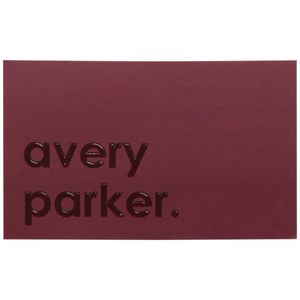 Spot Gloss Business Cards