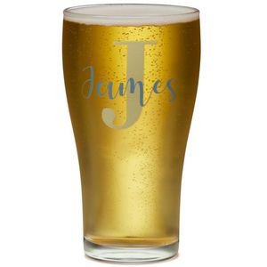 Personalised Beer Glass - Coloured