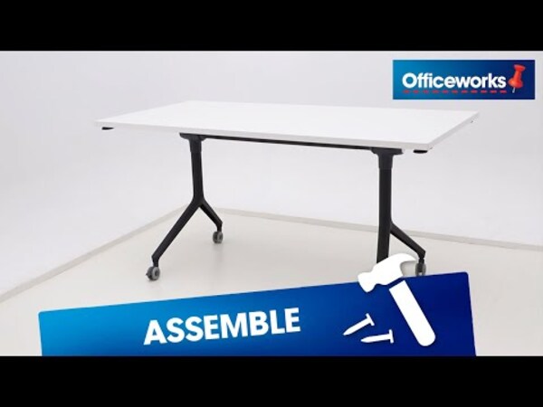 Stilford Flip Table 1500mm Officeworks, Round Folding Table Officeworks