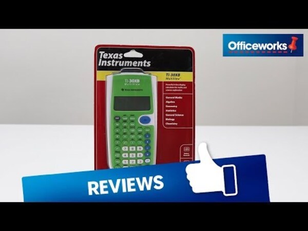boog huis Gooi Texas Instruments Scientific Calculator TI-30XB Multiview | Officeworks