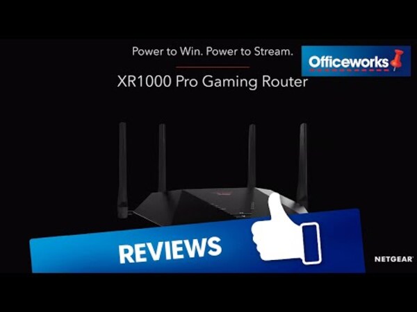 WiFi Officeworks NETGEAR XR1000 Gaming Router Nighthawk | 6
