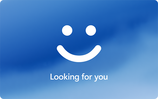 Looking for you.