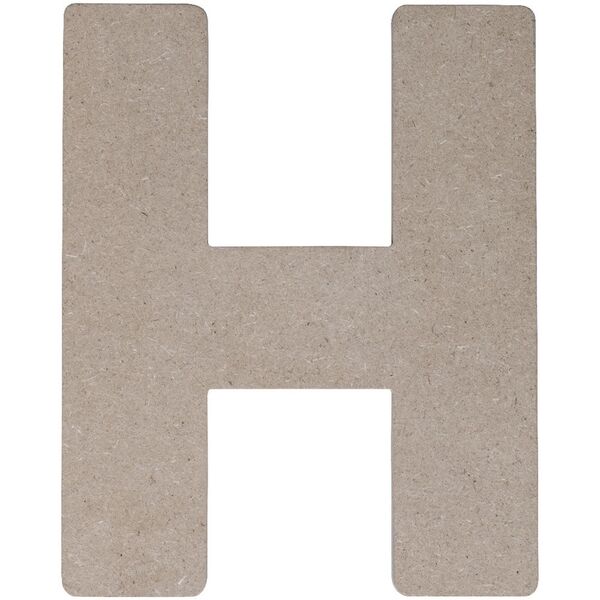 Born Wooden Alphabet Letter H 20cm | Officeworks