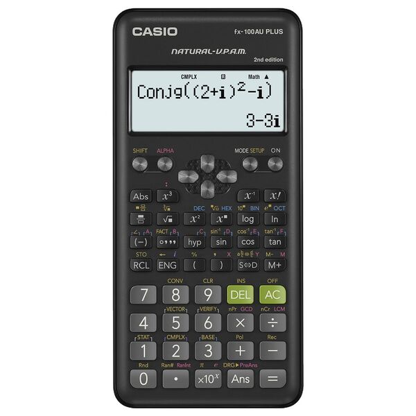 Casio Fx-100Au Plus Scientific Calculator 2Nd Edition | Officeworks