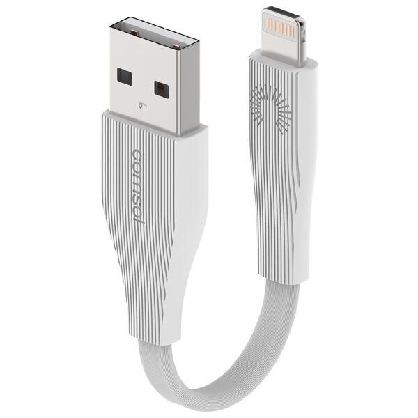 Lightning to USB-A MFi Cable 10cm White | Officeworks