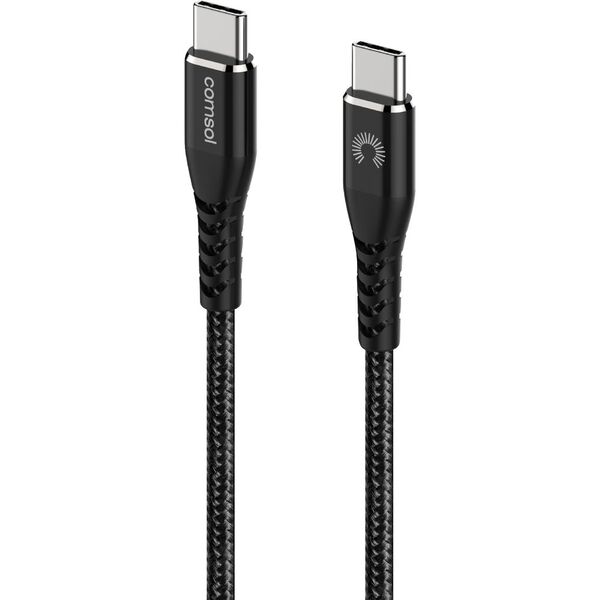 Comsol Kevlar USB-C to USB-C Cable 2m Black
