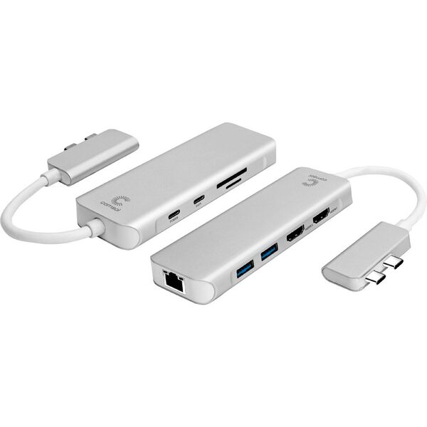 Comsol MacBook USB-C Dual HDMI Multi-Port Adapter