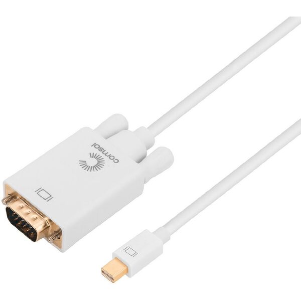 garlic hurt Alternative Comsol Male Mini DisplayPort to Male VGA Cable 2m | Officeworks