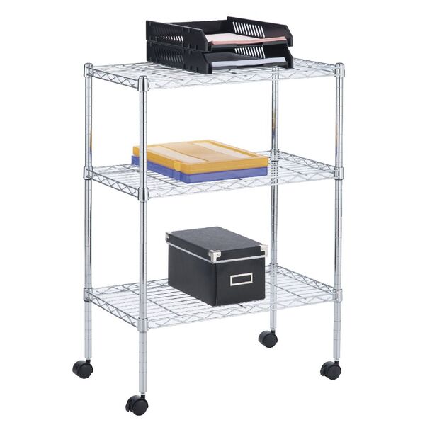 3 Tier Wire Shelving Unit Officeworks, Adjustable 3 Tier Wide Wire Shelving Black Room Essentials